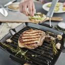 Сковорода-гриль Staub с силиконовой ручкой 24x24см Сковорода-гриль Staub с силиконовой ручкой 24x24см