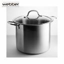 Кастрюля 10Л , 24х21см BE-128-10L со стеклянной крышкой Кастрюля 10Л , 24х21см BE-128-10L со стеклянной крышкой