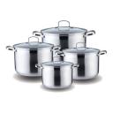 Набор посуды KELLI KL-4207 8 пр. 8 пр., серебристый Набор посуды KELLI KL-4207 8 пр. 8 пр., серебристый