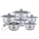 Набор посуды KELLI KL-4211 12 пр. 12 пр., серебристый Набор посуды KELLI KL-4211 12 пр. 12 пр., серебристый