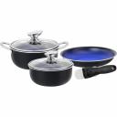 Набор посуды для приготовления Pomi d'Oro со съемной ручкой P640557 Comodo set предназначен для приготовления еды. Благодаря равномерному распределению температуры блюда хорошо прогреваются, что ускоряет готовку. За счет высокой прочности прослужит долго. Набор легко моется, поэтому не требует сложного ухода. Набор посуды для приготовления Pomi d'Oro со съемной ручкой P640557 Comodo set предназначен для приготовления еды. Благодаря равномерному распределению температуры блюда хорошо прогреваются, что ускоряет готовку. За счет высокой прочности прослужит долго. Набор легко моется, поэтому не требует сложного ухода.