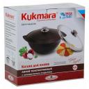 Казан KUKMARA «Традиция», 4,5 л, металлическая крышка, антипригарное покрытие, чёрный Казан KUKMARA «Традиция», 4,5 л, металлическая крышка, антипригарное покрытие, чёрный