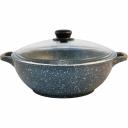 Литой казан Традиция готовить с любовью Мрамор ТМ0283 Литой казан Традиция готовить с любовью Мрамор ТМ0283