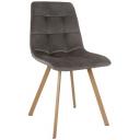 Стул тёмно-коричневый с ножками под дерево Bradex Home EAMES FR 0735 Стул тёмно-коричневый с ножками под дерево Bradex Home EAMES FR 0735