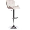 Стул барный BIAGGIO (mod. KY717) белый/хром (металл/экокожа) Tetchair 113666 15100 Стул барный BIAGGIO (mod. KY717) белый/хром (металл/экокожа) Tetchair 113666 15100