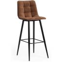 Стул барный CHILLY (mod.7095б) (Ткань,Металл /Коричневый,Черный) Tetchair Стул барный CHILLY (mod.7095б) (Ткань,Металл /Коричневый,Черный) Tetchair