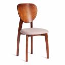 Стул ТС из бука коричневый с бежевым 42х42х85 см Стул ТС из бука коричневый с бежевым 42х42х85 см