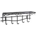 Вешалка 1/5 черный/черный Sheffilton Грация 9858341402 Вешалка 1/5 черный/черный Sheffilton Грация 9858341402