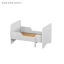 Кровать детская раздвижная Polini kids Fun 3200 (130 x 80 см; 165 x 80 см; 200x80 см), белый Кровать детская раздвижная Polini kids Fun 3200 (130 x 80 см; 165 x 80 см; 200x80 см), белый