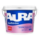 краска в/д AURA GOLFSTROM база А для стен и потолков особопрочная 2,7л белая, арт.4607003914646 краска в/д AURA GOLFSTROM база А для стен и потолков особопрочная 2,7л белая, арт.4607003914646