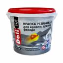Краска фасадная Dali резиновая акриловая белая 6 кг Краска фасадная Dali резиновая акриловая белая 6 кг