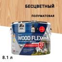 Краска фасадная по дереву Dufa Woodflex акриловая база 3 бесцветная 8,1 л Краска фасадная по дереву Dufa Woodflex акриловая база 3 бесцветная 8,1 л