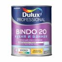 Краска моющаяся Dulux/Luxium Bindo 20 кухня и ванная база BС бесцветная 0,9 л Краска моющаяся Dulux/Luxium Bindo 20 кухня и ванная база BС бесцветная 0,9 л