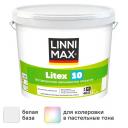 Краска для стен и потолков Linnimax Litex 10 моющаяся матовая цвет белый база 1 9 л Краска для стен и потолков Linnimax Litex 10 моющаяся матовая цвет белый база 1 9 л