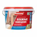 Краска моющаяся Parade W100 Влажные помещения база С бесцветная 2,5 л Краска моющаяся Parade W100 Влажные помещения база С бесцветная 2,5 л