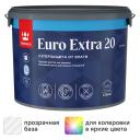 Краска для стен и потолков Tikkurila Euro Extra полуматовая прозрачная база С 9 л Краска для стен и потолков Tikkurila Euro Extra полуматовая прозрачная база С 9 л