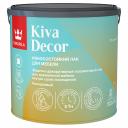 Лак акрилатный мебельный Tikkurila/Tikkivala Kiva Decor основа EP бесцветный 2,7 л полуматовый Лак акрилатный мебельный Tikkurila/Tikkivala Kiva Decor основа EP бесцветный 2,7 л полуматовый