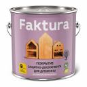 Защитно-декоративное покрытие для древесины FAKTURA 209265 Защитно-декоративное покрытие для древесины FAKTURA 209265