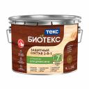 Антисептик Текс Bioteks 2-в-1 декоративный для дерева тик 9 л Антисептик Текс Bioteks 2-в-1 декоративный для дерева тик 9 л
