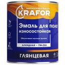 Эмаль Krafor ПФ-266, глянцевая, желто-коричневый, 6 кг, 4.8 л, 1 шт. Эмаль Krafor ПФ-266, глянцевая, желто-коричневый, 6 кг, 4.8 л, 1 шт.