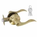 Ручка защелка Нора-М Isparus ЗВ1 16929, нажимная, для межкомнатных дверей, матовое золото, 01, ключ/фиксатор Ручка защелка Нора-М Isparus ЗВ1 16929, нажимная, для межкомнатных дверей, матовое золото, 01, ключ/фиксатор