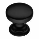 Ручки Ручка-кнопка KERRON матовый черный K-2360 BL Ручки Ручка-кнопка KERRON матовый черный K-2360 BL