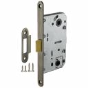 Защелка врезная Врезная защелка AJAX PLASTLP96WC-50 AB бронза 45909 Защелка врезная Врезная защелка AJAX PLASTLP96WC-50 AB бронза 45909