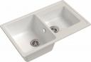 Мойка кухонная EWIGSTEIN Elegant 80D 2-чаш 780*480 иней Мойка кухонная EWIGSTEIN Elegant 80D 2-чаш 780*480 иней