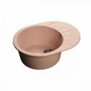 Мойка кухонная GranFest Rondo GF-R580L светло-розовый Мойка кухонная GranFest Rondo GF-R580L светло-розовый