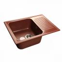 Мойка кухонная GranFest Standart GF-S645L красный марс Мойка кухонная GranFest Standart GF-S645L красный марс