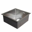 Мойка для кухни Mixline Pro 45х45х20 см врезная с сифоном сталь сатин (547225) Мойка для кухни Mixline Pro 45х45х20 см врезная с сифоном сталь сатин (547225)