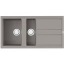 Мойка Omoikiri Kitagawa 100-2-GR Artceramic/leningrad grey Мойка Omoikiri Kitagawa 100-2-GR Artceramic/leningrad grey