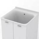 KERASAN Aquadom раковина 60х60см без отв. под смеситель (запчасть для комплекта для постирочной 9165), без сифона 7535 , цвет белый KERASAN Aquadom раковина 60х60см без отв. под смеситель (запчасть для комплекта для постирочной 9165), без сифона 7535 , цвет белый