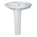 Раковина Santek «Бриз-60» c отверстием под смеситель, с пьедесталом Раковина Santek «Бриз-60» c отверстием под смеситель, с пьедесталом
