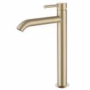 Смеситель ABBER Wasser Kreis AF8111G для накладной раковины, золото матовое Смеситель ABBER Wasser Kreis AF8111G для накладной раковины, золото матовое