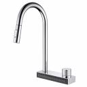 Смеситель ABBER Wasser Kreis AF8114 для кухни с выдвижной лейкой, хром Смеситель ABBER Wasser Kreis AF8114 для кухни с выдвижной лейкой, хром