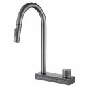 Смеситель ABBER Wasser Kreis AF8114NG для кухни с выдвижной лейкой, никель Смеситель ABBER Wasser Kreis AF8114NG для кухни с выдвижной лейкой, никель