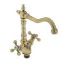 Смеситель для кухни Accoona A4571C, двухвентильный, с гайкой, латунь, цвет бронза Смеситель для кухни Accoona A4571C, двухвентильный, с гайкой, латунь, цвет бронза