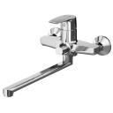 смеситель для ванны AM.PM Gem длинный излив хром смеситель для ванны AM.PM Gem длинный излив хром