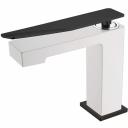 Смеситель для раковины Boheme Q белый - черный Смеситель для раковины Boheme Q белый - черный