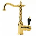 Смеситель для раковины Boheme Tradizionale Nero 252 золото Смеситель для раковины Boheme Tradizionale Nero 252 золото