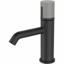 Смеситель для раковины Bronze de Luxe Focus 24601BG черный матовый, гранит Смеситель для раковины Bronze de Luxe Focus 24601BG черный матовый, гранит