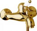 Смеситель для ванны с душем Cezares Elite бронза - белый Смеситель для ванны с душем Cezares Elite бронза - белый