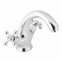 Смеситель для раковины Decoroom DR54 хром двухвентильный (DR54011) Смеситель для раковины Decoroom DR54 хром двухвентильный (DR54011)