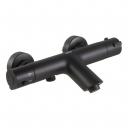 Смеситель для ванны Esko Mikros черный термостатический с коротким изливом без лейки (T3054 Black) Смеситель для ванны Esko Mikros черный термостатический с коротким изливом без лейки (T3054 Black)