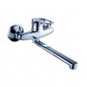 Смеситель универсальный с плоским изливом Эверест (Everest) Хром (B46-025) Смеситель универсальный с плоским изливом Эверест (Everest) Хром (B46-025)