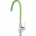 Смеситель для кухни Fashun A4153+B05 хром, зеленый Смеситель для кухни Fashun A4153+B05 хром, зеленый
