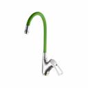 Смеситель для кухни Fashun A4466+A7251 хром, зеленый Смеситель для кухни Fashun A4466+A7251 хром, зеленый