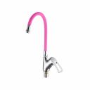 Смеситель для кухни Fashun A4466+A7255 хром, розовый Смеситель для кухни Fashun A4466+A7255 хром, розовый