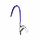 Смеситель для кухни Fashun A4466+A7254 хром, фиолетовый Смеситель для кухни Fashun A4466+A7254 хром, фиолетовый